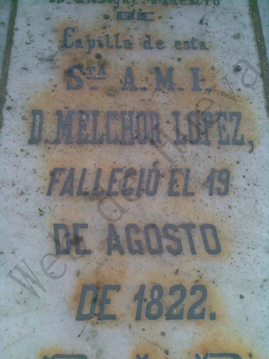 Tumba Melchor López